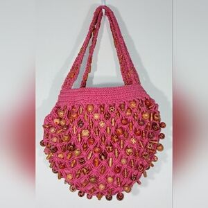 RARE LUNA DEL PINAL CROCHET HANDBAG.